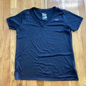 Nike Dri Fit V Neck Workout Top